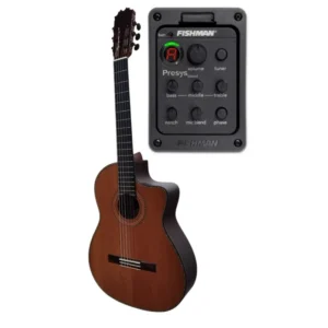 AT-15CE Cut tapa de Cedro Con Cutaway y EQ Fishman PSY-301