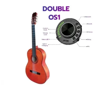 ATF-17BRE CUT Blanca de Cipres teñido de rojo CON Cutaway y EQ DOUBLE OS1