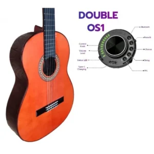 ATF-17NRE CUT Negra de Palosanto teñido de rojo con Cutaway y Previo Double OS1