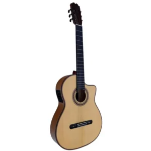 AATF-17BE CUT Blanca de Cipres con EQ fishman Con Cutaway